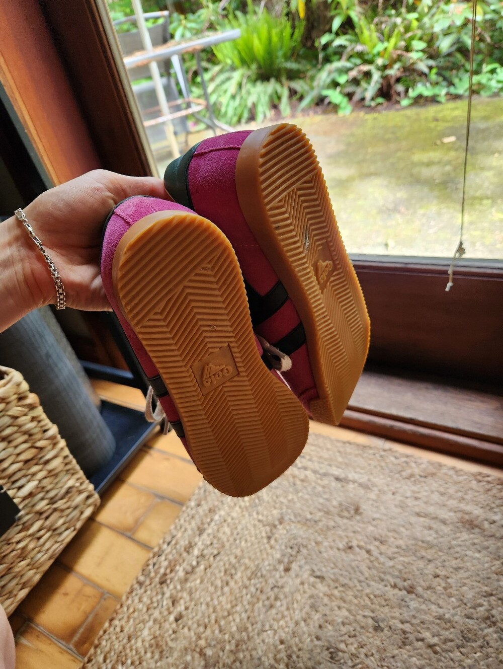 Pink Suede Golas - Picture 4 of 6